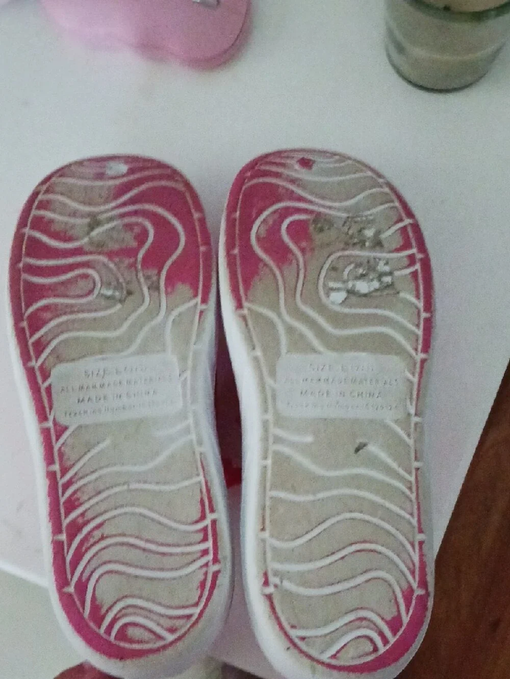 Kids Pink Casual Slip-On Water Shoes